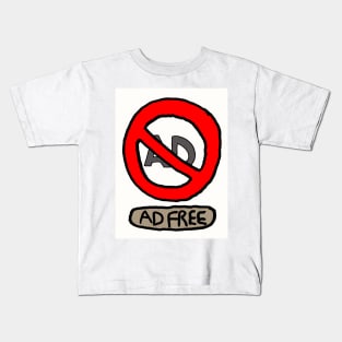 Ad Free Kids T-Shirt